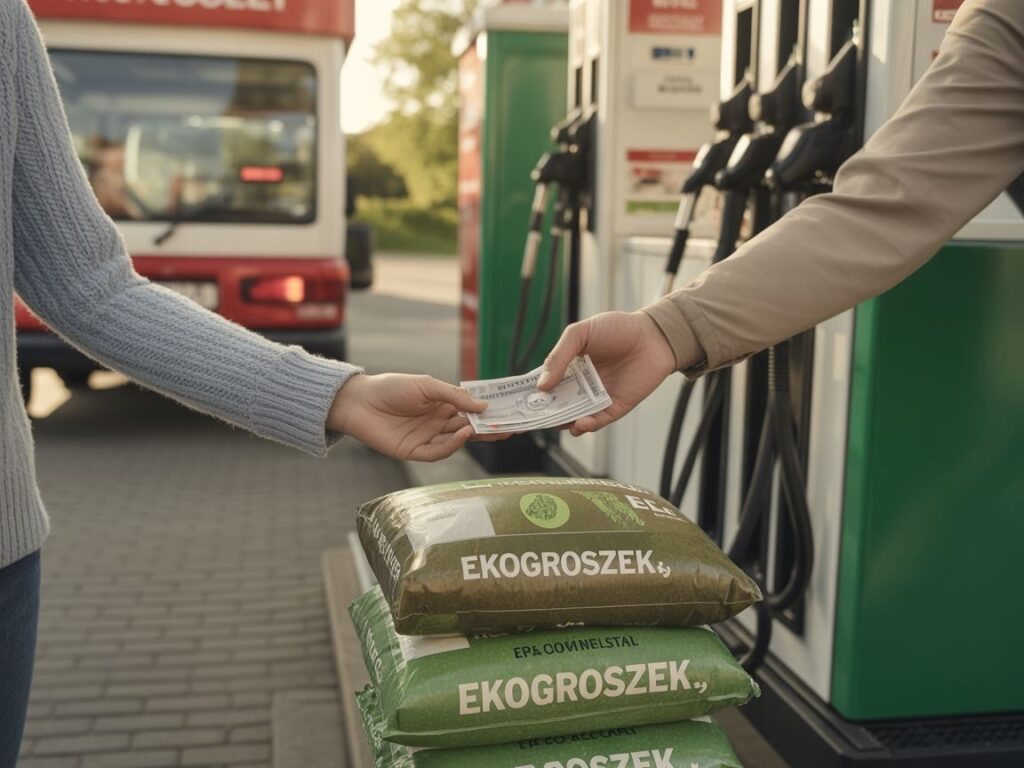 dostawa ekogroszku z Czech