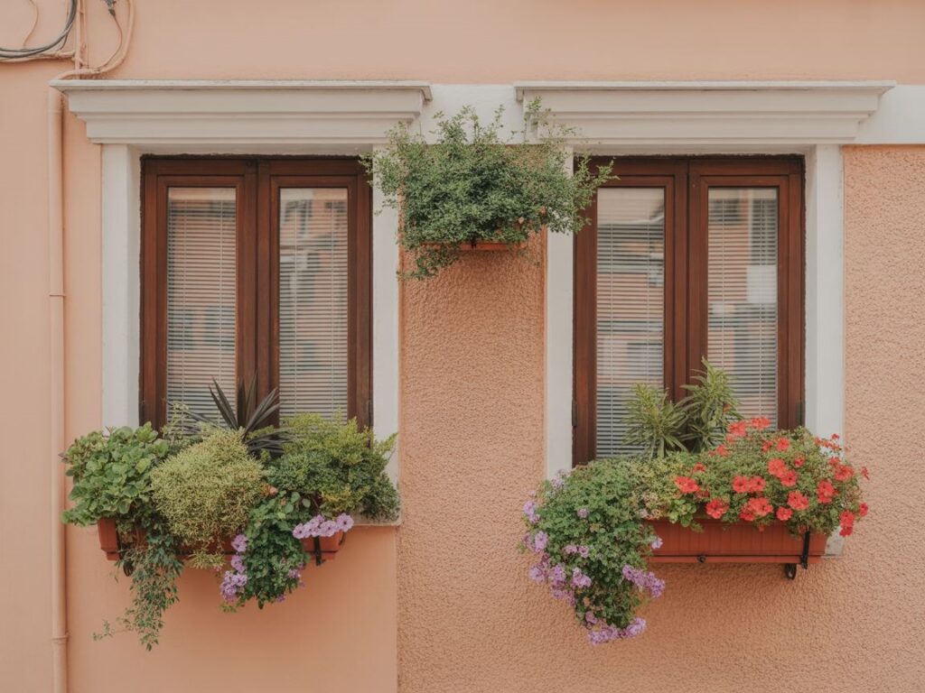 kamienne wykończenie elewacji budynku