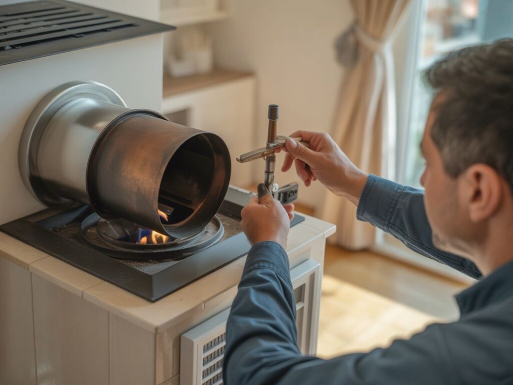 komin do ogrzewania gazowego