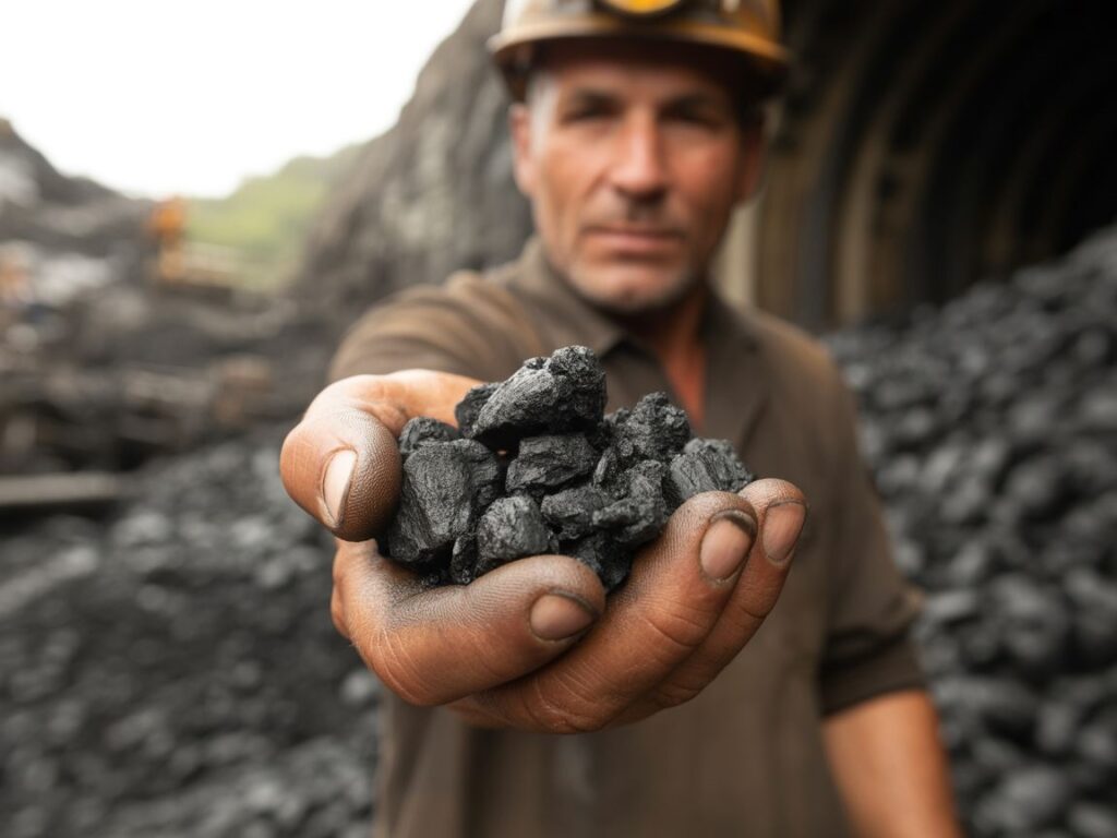kopalnia surowców węglowych