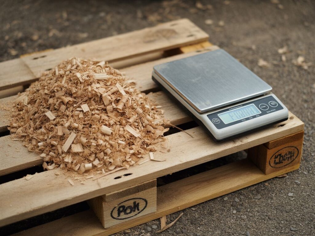 miarka objętości trocin