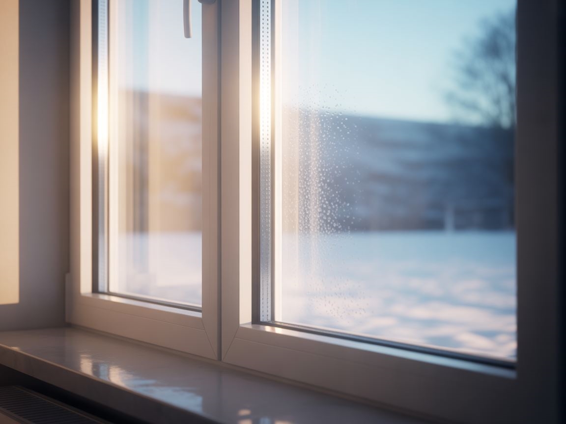 mostek termiczny przy oknie