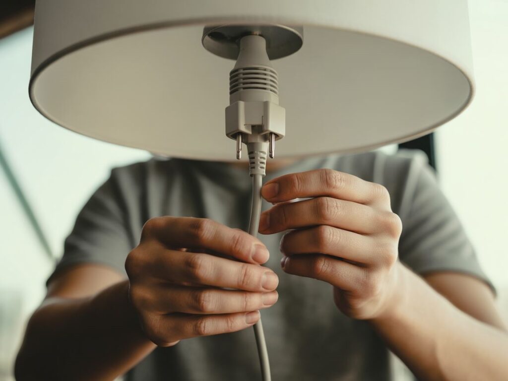 narzędzia do podłączania lampy led