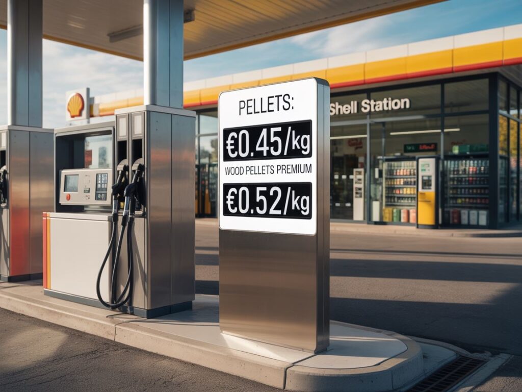 pellety opałowe w workach