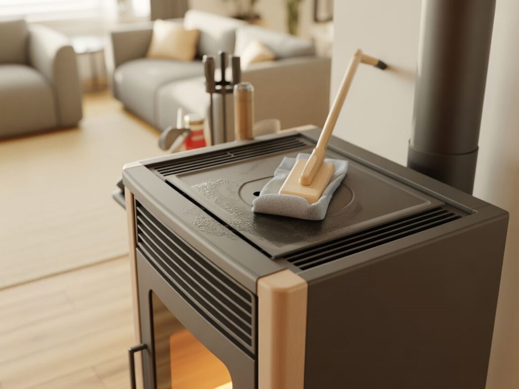 piec na pellet do czyszczenia