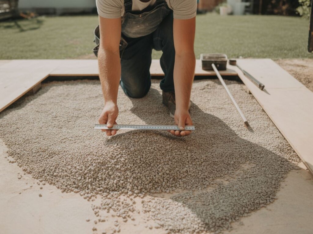 podsypka pod kostkę brukową