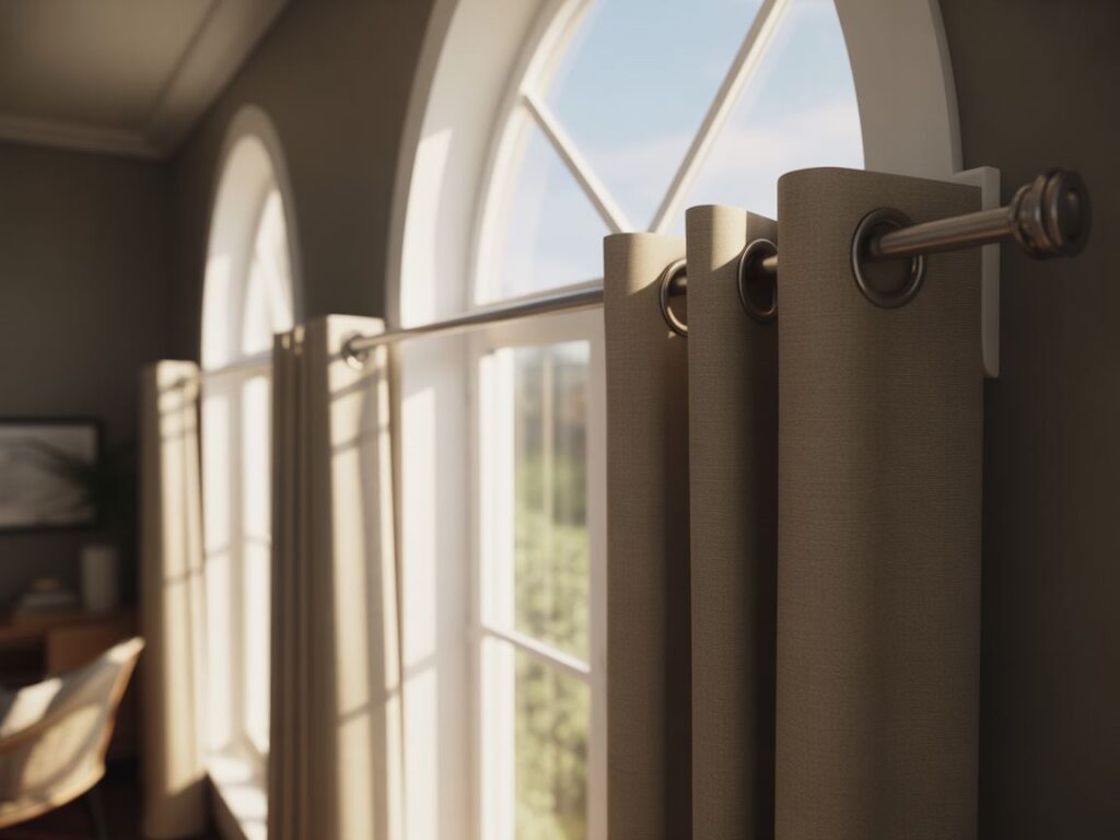 profilowany karnisz do łuku