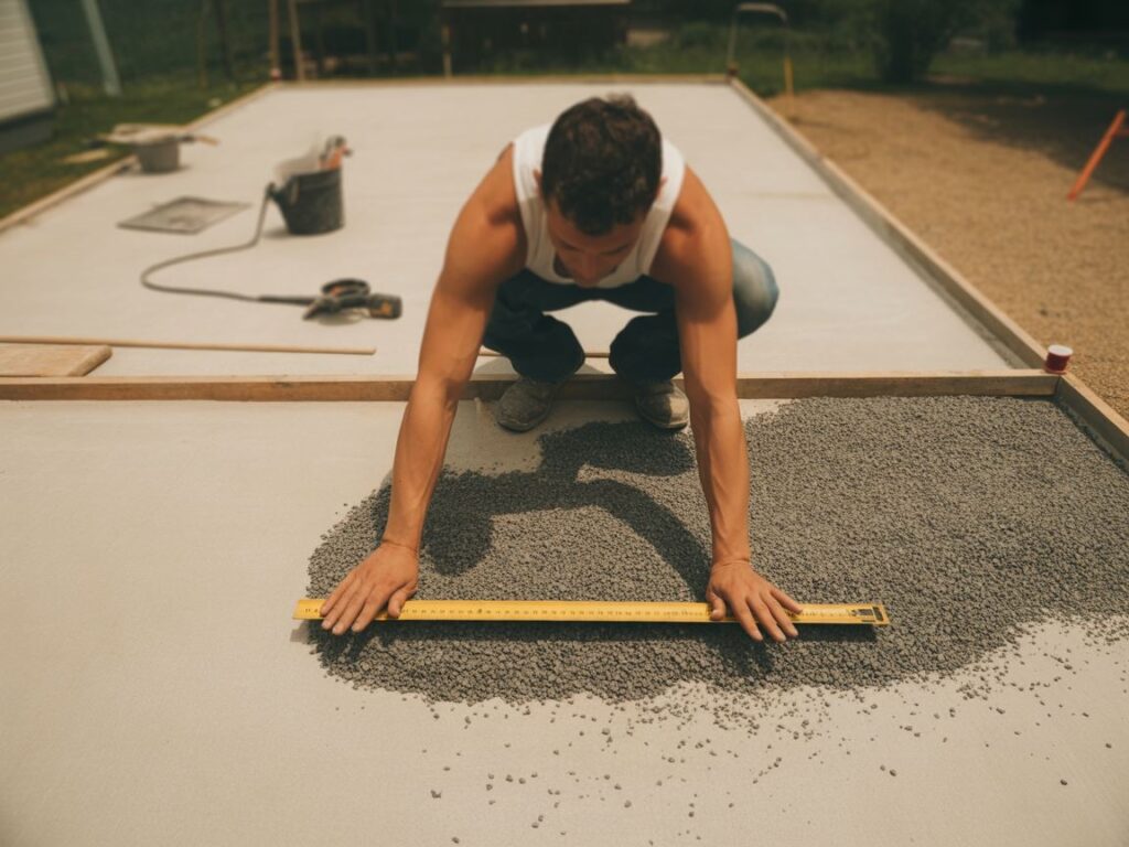 przygotowanie podłoża pod kostkę
