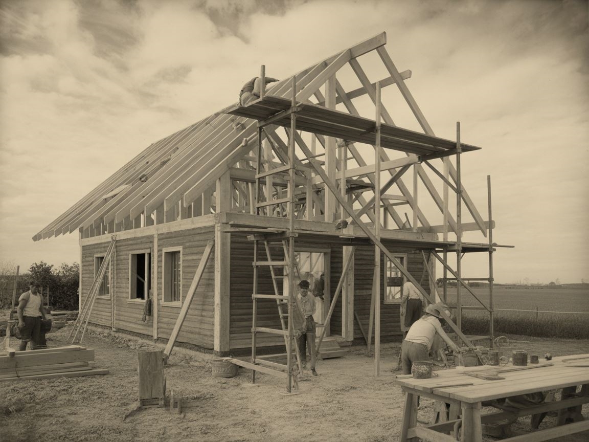 ręczna obróbka materiałów budowlanych