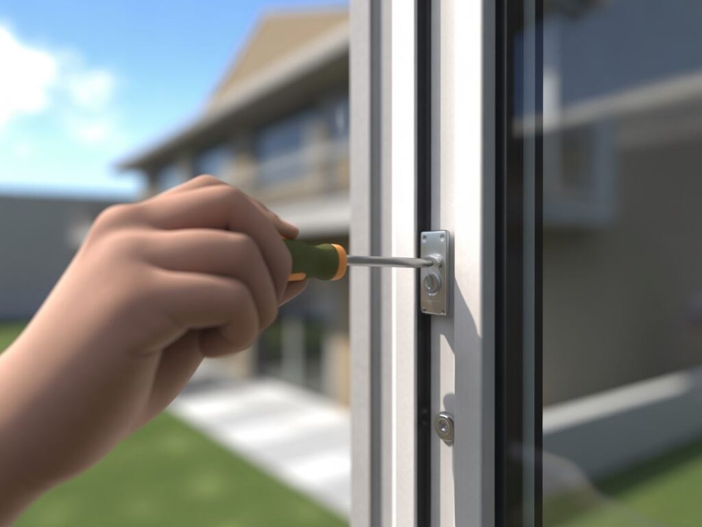 regulacja docisku okna