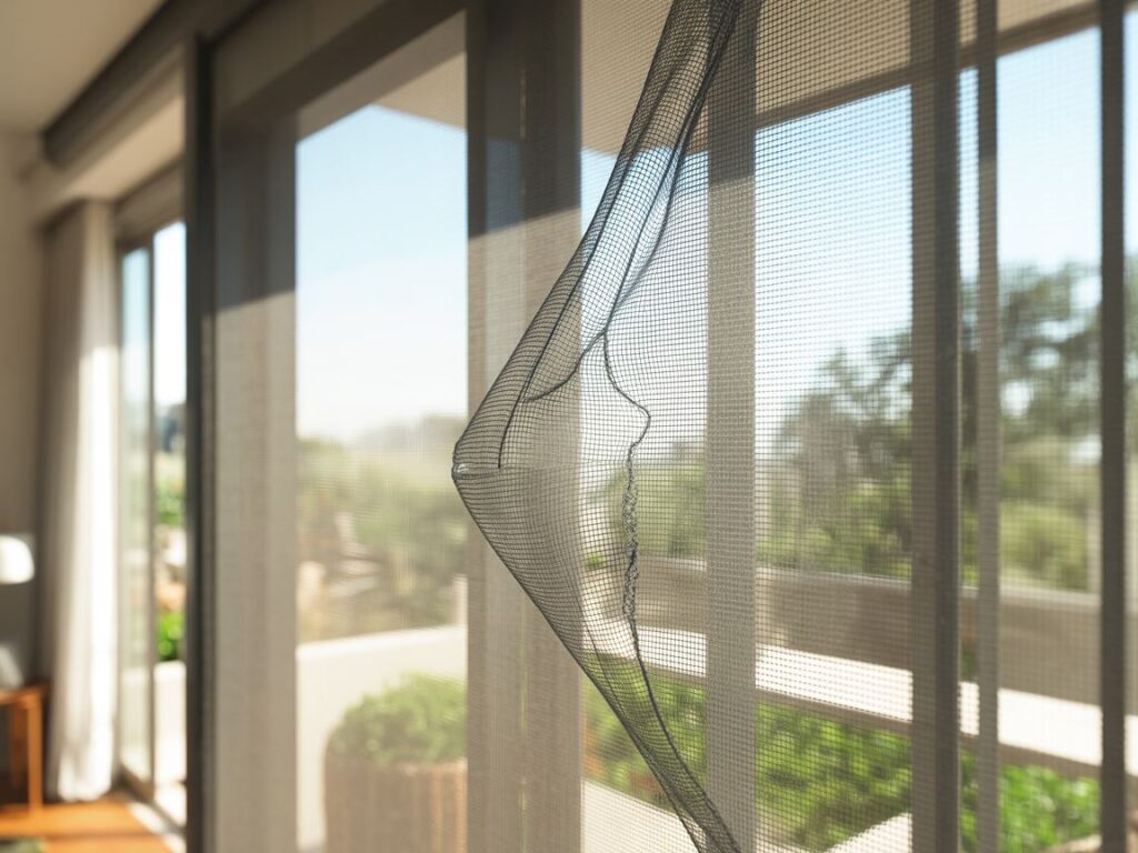 siatka chroniąca przed owadami