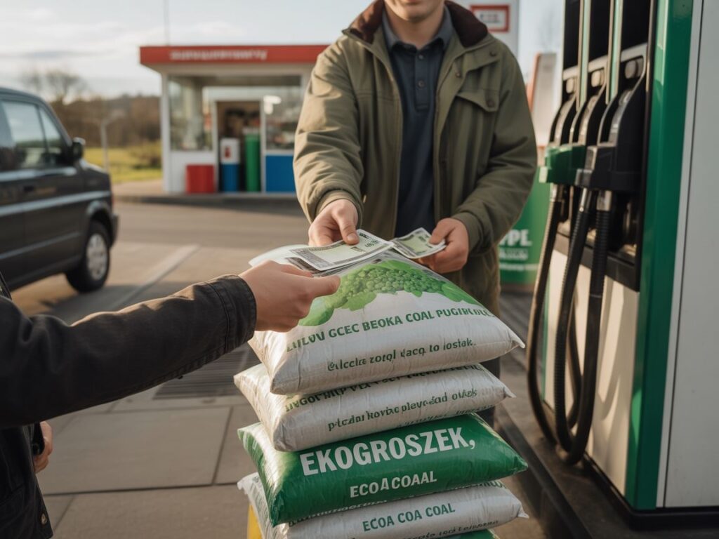 worki z ekogroszkiem