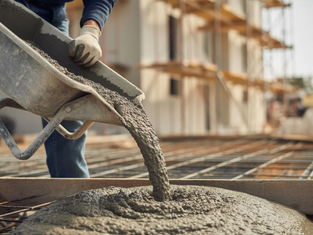 worki z gotowym betonem