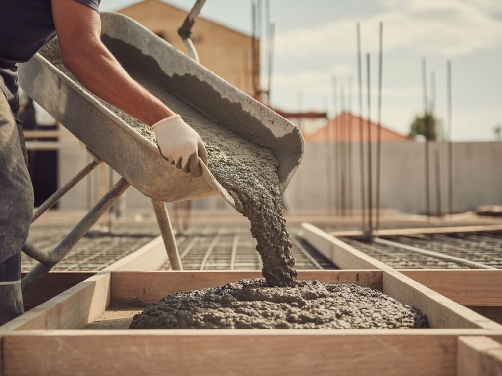 wskaźnik objętości betonu w workach