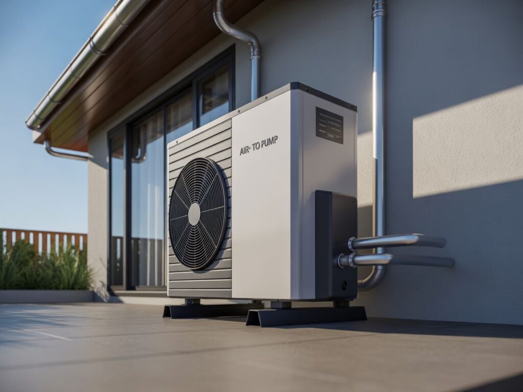 wymiennik ciepła pompy powietrzewoda