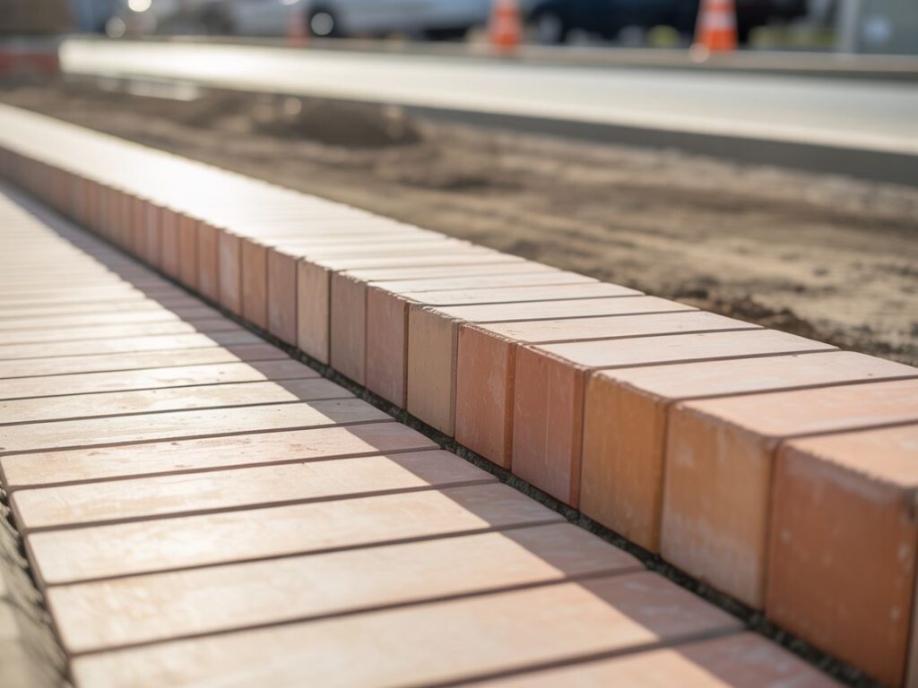 wystająca kostka brukowa